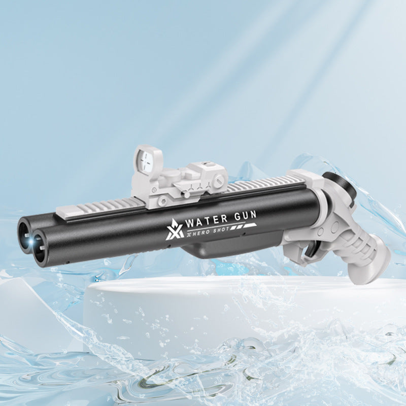 Amazon Tiktok Electric Water Gun Toy Double-shot Hole Continuous Hair Automatic Water Playing Gun Glock - LJ Enterprise